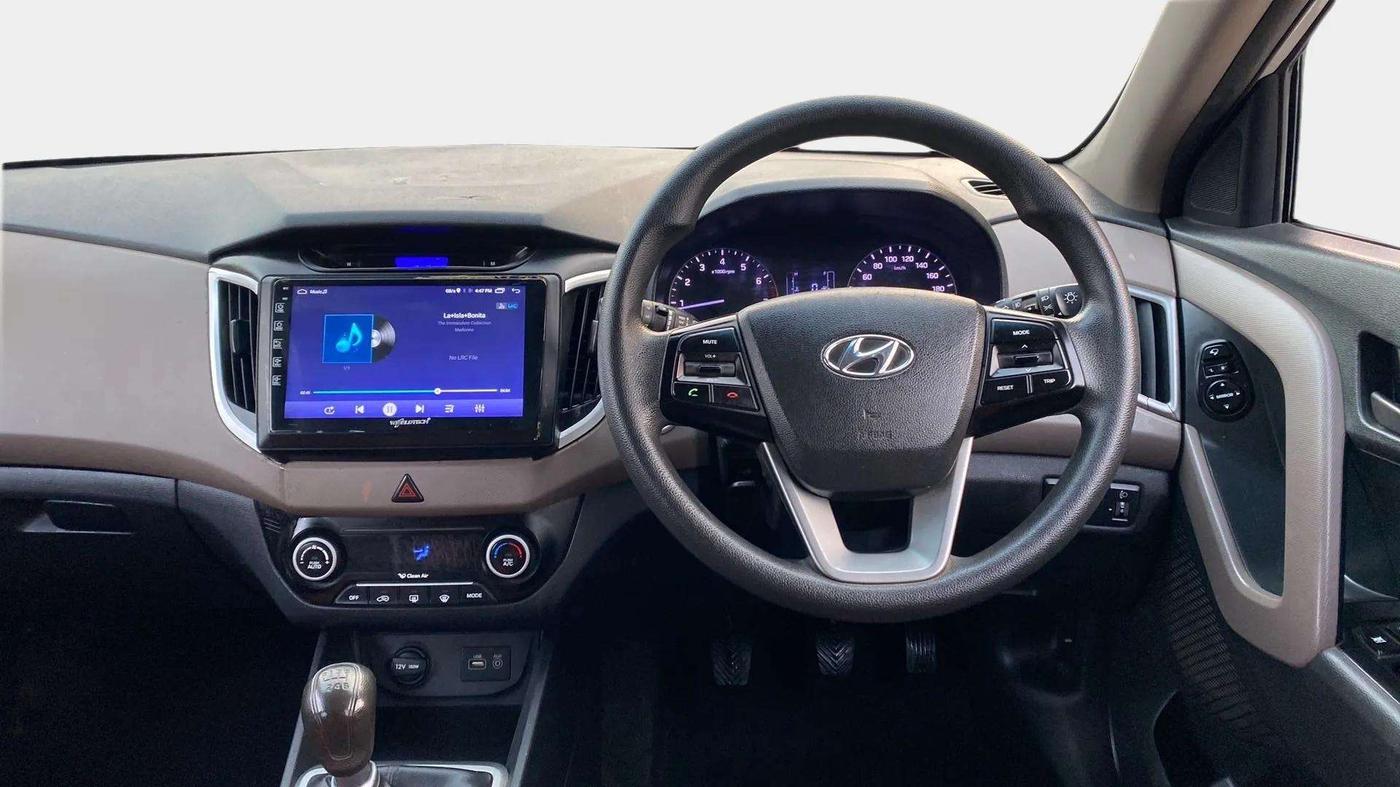 2018 Hyundai Creta SX PLUS 1.6 PETROL, Petrol, Manual, 75,168 km, Steering Wheel Close Up
