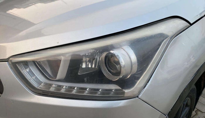 2018 Hyundai Creta SX PLUS 1.6 PETROL, Petrol, Manual, 75,128 km, Left headlight - Minor scratches