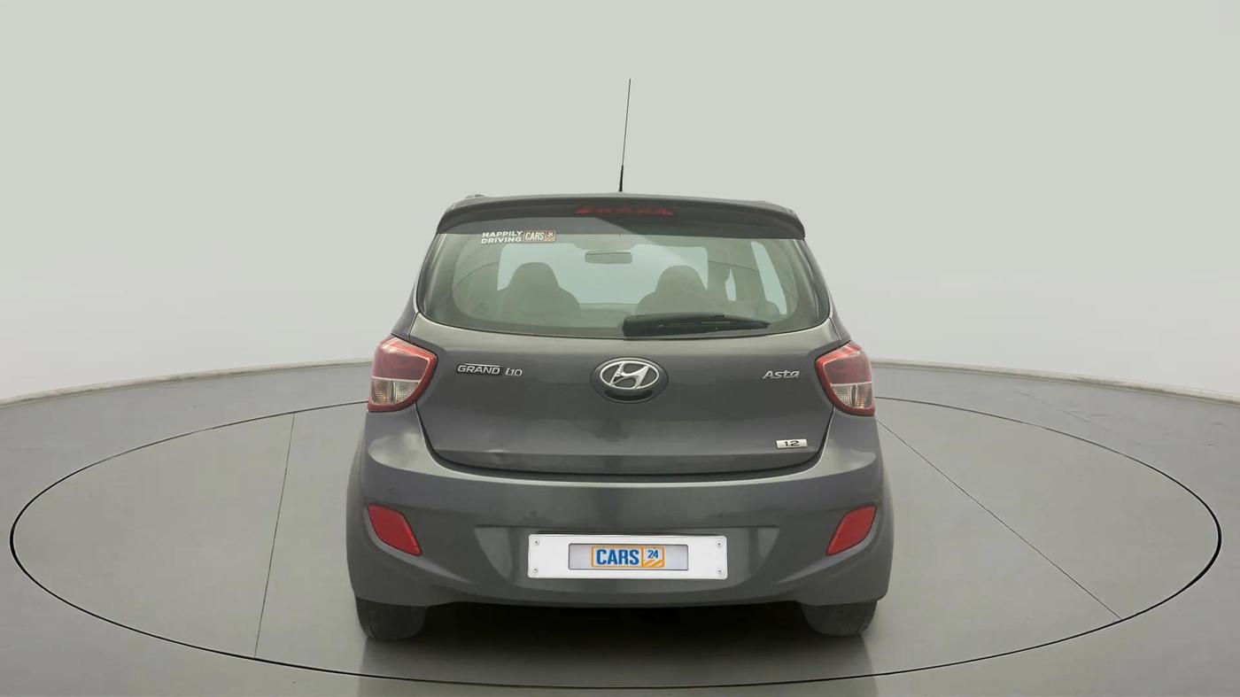 2016 Hyundai Grand i10 ASTA (O) 1.2 KAPPA VTVT, Petrol, Manual, 77,928 km, Back/Rear