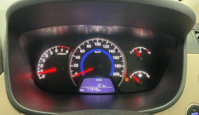 2016 Hyundai Grand i10 ASTA (O) 1.2 KAPPA VTVT, Petrol, Manual, 77,928 km, Odometer Image
