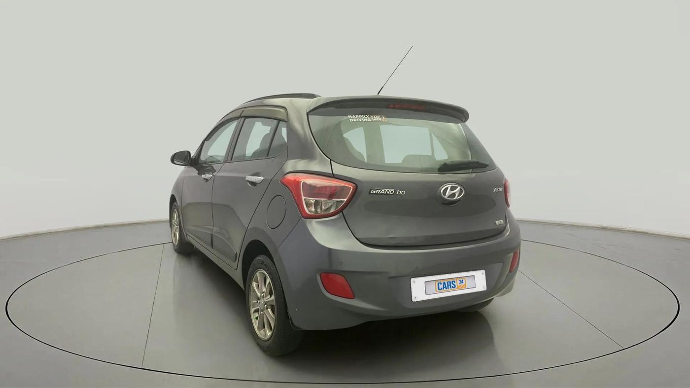 2016 Hyundai Grand i10 ASTA (O) 1.2 KAPPA VTVT, Petrol, Manual, 77,928 km, Left Back Diagonal