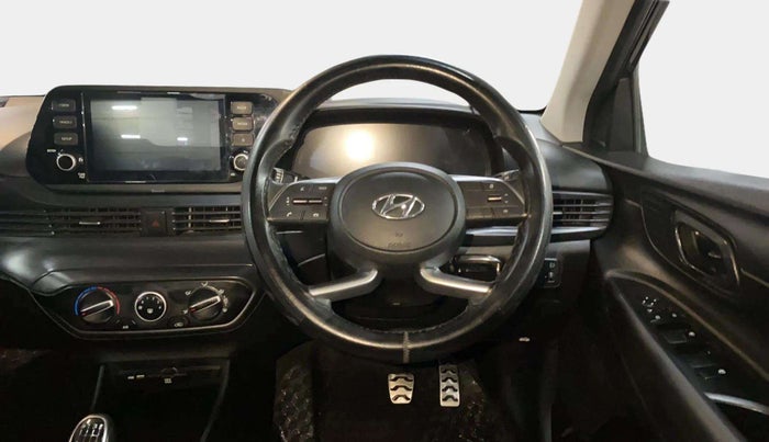 2021 Hyundai NEW I20 SPORTZ 1.0T GDI IMT, Petrol, Manual, 16,669 km, Steering Wheel Close Up