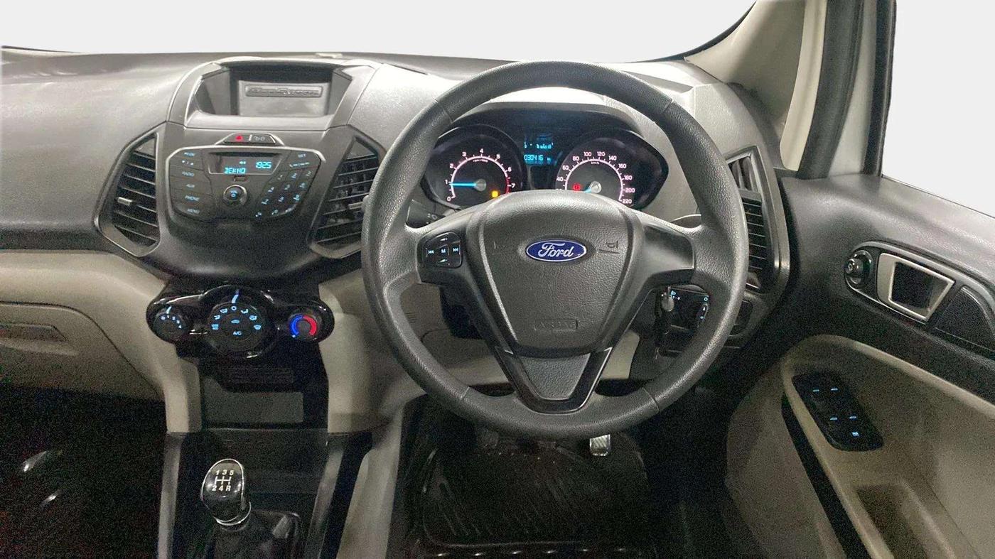2017 Ford Ecosport TREND 1.5L PETROL, Petrol, Manual, 30,577 km, Steering Wheel Close Up