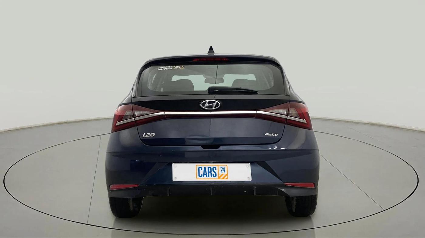 2020 Hyundai NEW I20 ASTA (O) 1.0 TURBO GDI DCT, Petrol, Automatic, 52,430 km, Back/Rear