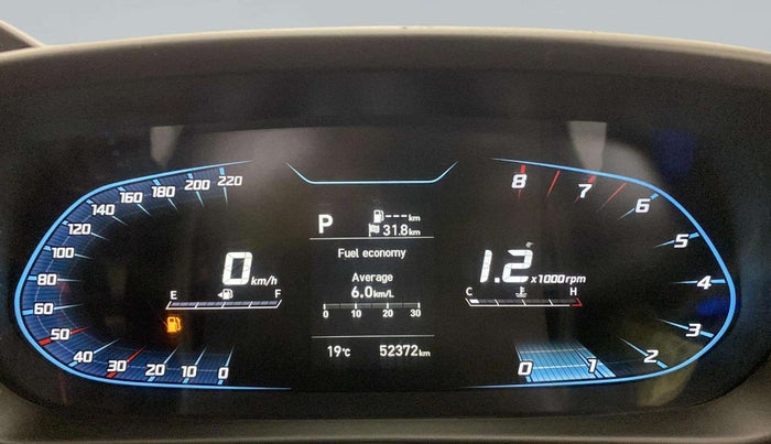 2020 Hyundai NEW I20 ASTA (O) 1.0 TURBO GDI DCT, Petrol, Automatic, 52,430 km, Odometer Image