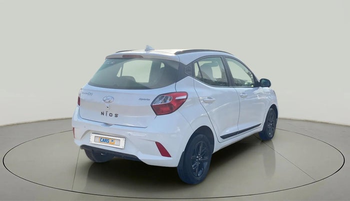 2021 Hyundai GRAND I10 NIOS SPORTZ 1.2 KAPPA VTVT, Petrol, Manual, 53,981 km, Right Back Diagonal