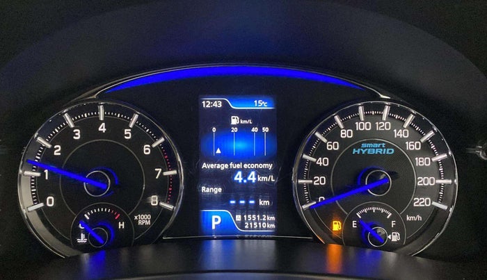 2019 Maruti Ciaz ALPHA  AT 1.5 SHVS PETROL, Petrol, Automatic, 21,578 km, Odometer Image