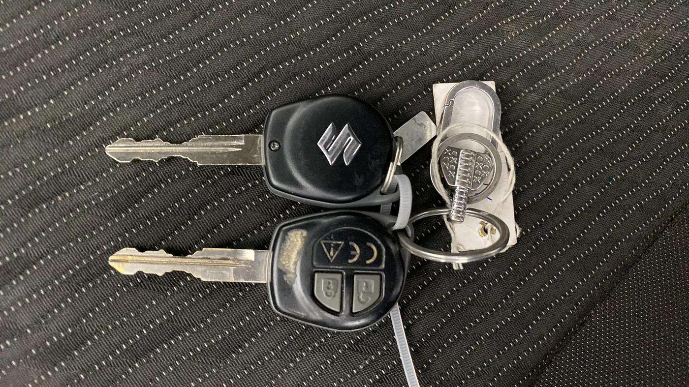 2018 Maruti Baleno DELTA CVT PETROL 1.2, Petrol, Automatic, 15,614 km, Key Close Up