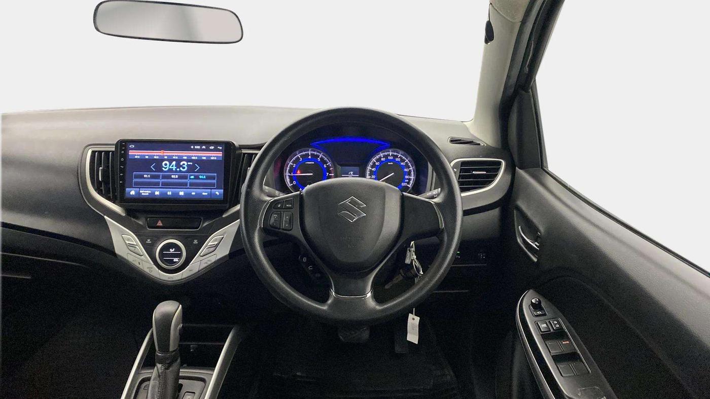 2018 Maruti Baleno DELTA CVT PETROL 1.2, Petrol, Automatic, 15,614 km, Steering Wheel Close Up