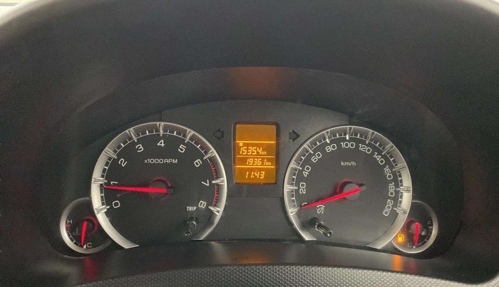 2016 Maruti Swift VXI, Petrol, Manual, 19,354 km, Odometer Image