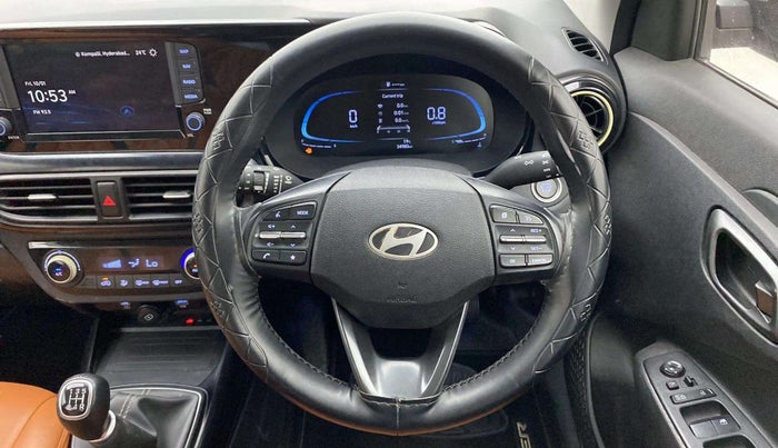 2023 Hyundai EXTER SX (O) CONNECT, Petrol, Manual, 35,045 km, Steering Wheel Close Up