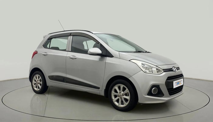 2016 Hyundai Grand i10 ASTA AT 1.2 KAPPA VTVT, Petrol, Automatic, 42,506 km, Right Front Diagonal