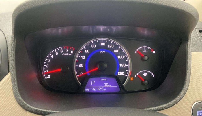 2016 Hyundai Grand i10 ASTA AT 1.2 KAPPA VTVT, Petrol, Automatic, 42,506 km, Odometer Image