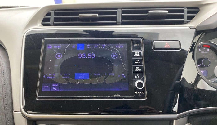 2018 Honda City 1.5L I-VTEC ZX CVT, Petrol, Automatic, 36,584 km, Infotainment system - GPS Card not working/missing