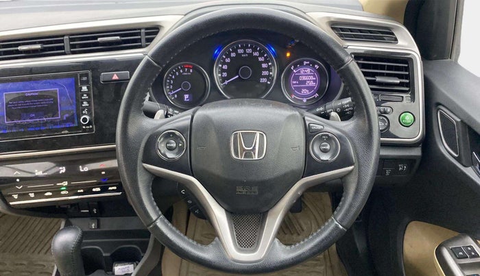 2018 Honda City 1.5L I-VTEC ZX CVT, Petrol, Automatic, 36,584 km, Steering Wheel Close Up