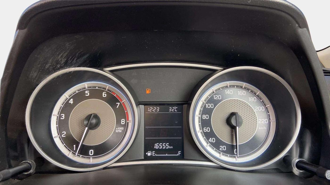 2023 Maruti Dzire ZXI, Petrol, Manual, 16,550 km, Odometer Image