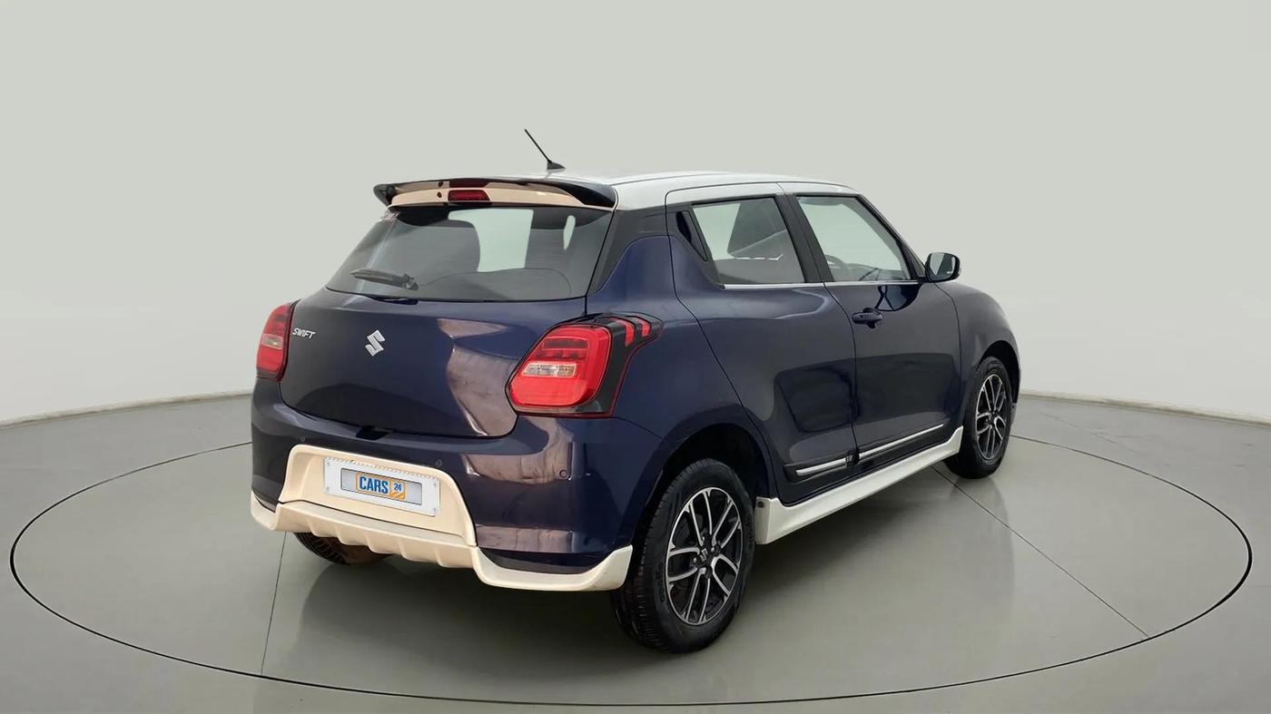 2022 Maruti Swift ZXI PLUS DUAL TONE, Petrol, Manual, 29,711 km, Right Back Diagonal