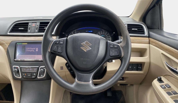 2019 Maruti Ciaz DELTA 1.5 SHVS MT PETROL, Petrol, Manual, 15,919 km, Steering Wheel Close Up
