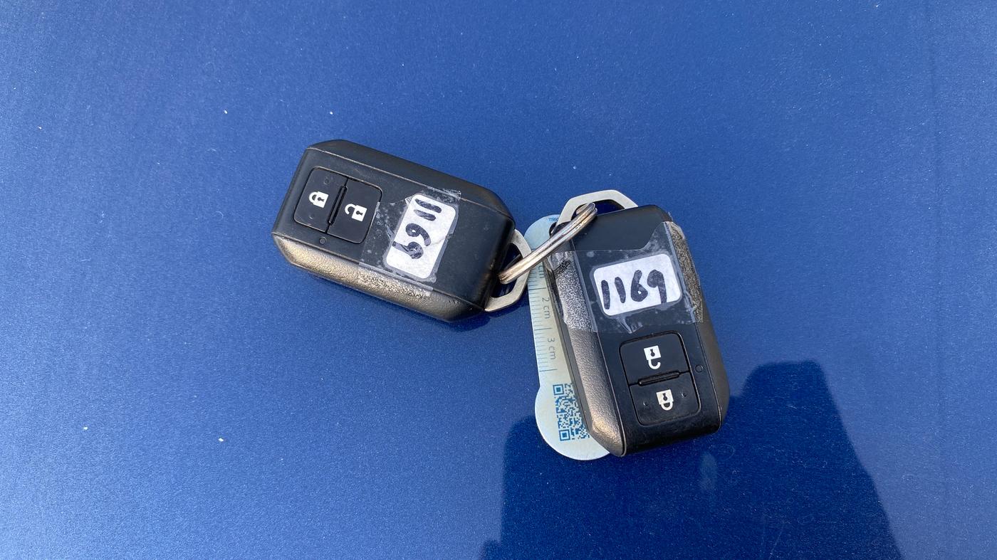2019 Maruti XL6 ALPHA AT, Petrol, Automatic, 1,24,575 km, Key Close Up