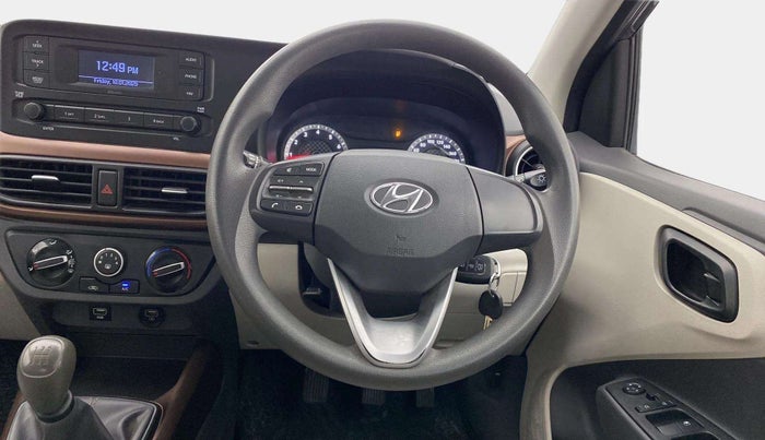 2020 Hyundai AURA S 1.2, Petrol, Manual, 26,183 km, Steering Wheel Close Up