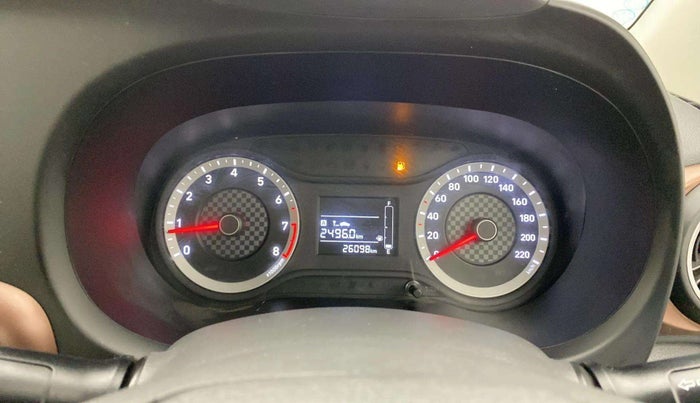 2020 Hyundai AURA S 1.2, Petrol, Manual, 26,183 km, Odometer Image