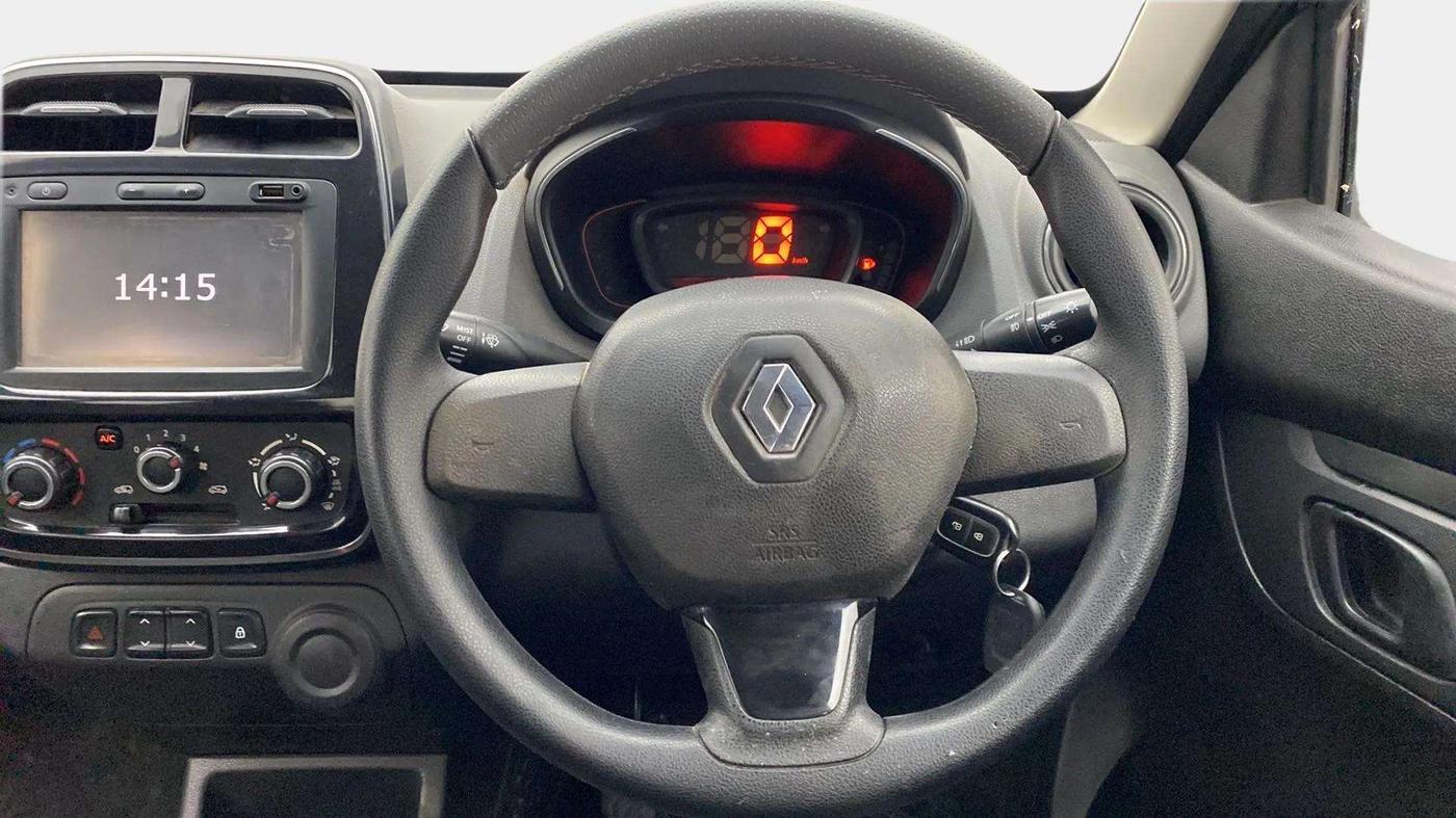 2018 Renault Kwid RXT 1.0, Petrol, Manual, 53,607 km, Steering Wheel Close Up