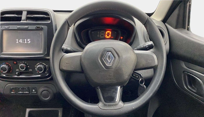 2018 Renault Kwid RXT 1.0, Petrol, Manual, 53,479 km, Steering Wheel Close Up