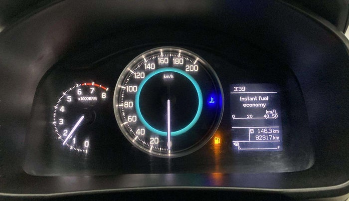 2018 Maruti IGNIS ZETA 1.2, Petrol, Manual, 82,295 km, Odometer Image