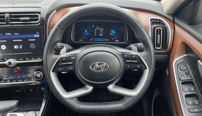 2023 Hyundai ALCAZAR 1.5 SIGNATURE (O) AT 7STR, Diesel, Automatic, 48,263 km, Steering Wheel Close Up