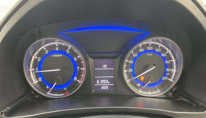 2016 Maruti Baleno DELTA PETROL 1.2, Petrol, Manual, 62,195 km, Odometer Image