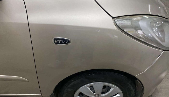 2013 Hyundai i10 SPORTZ 1.2, Petrol, Manual, 41,925 km, Right fender - Size <= 2 inch