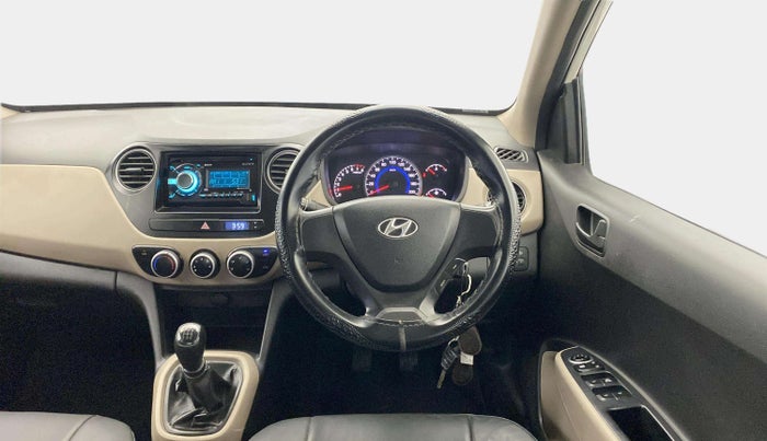 2013 Hyundai Grand i10 MAGNA 1.2 KAPPA VTVT, Petrol, Manual, 49,663 km, Steering Wheel Close Up