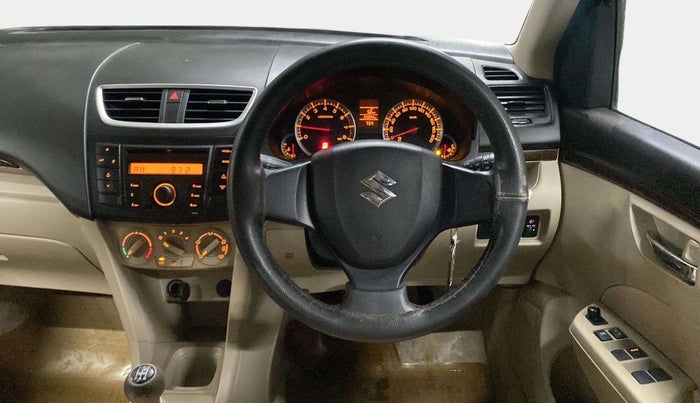 2014 Maruti Swift Dzire VXI, Petrol, Manual, 35,964 km, Steering Wheel Close Up