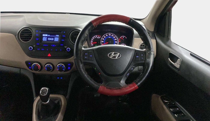 2014 Hyundai Grand i10 ASTA 1.2 KAPPA VTVT, Petrol, Manual, 58,306 km, Steering Wheel Close Up