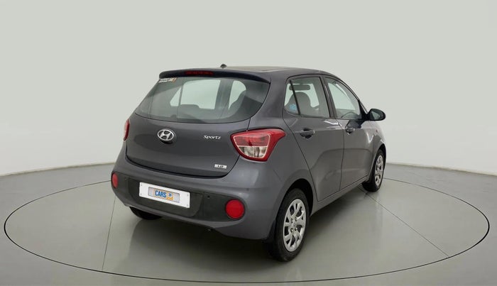 2017 Hyundai Grand i10 SPORTZ 1.2 KAPPA VTVT, Petrol, Manual, 31,244 km, Right Back Diagonal