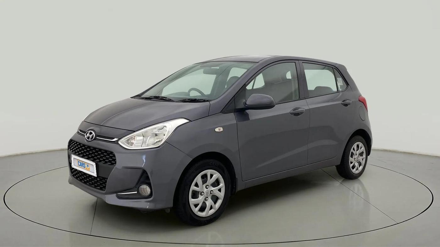 2017 Hyundai Grand i10 SPORTZ 1.2 KAPPA VTVT, Petrol, Manual, 31,431 km, Left Front Diagonal