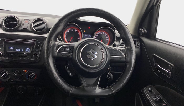 2018 Maruti Swift VXI AMT, Petrol, Automatic, 40,780 km, Steering Wheel Close Up