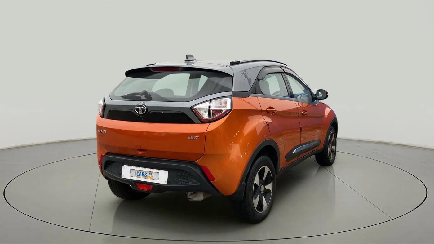 2018 Tata NEXON XZA PLUS PETROL, Petrol, Automatic, 42,207 km, Right Back Diagonal