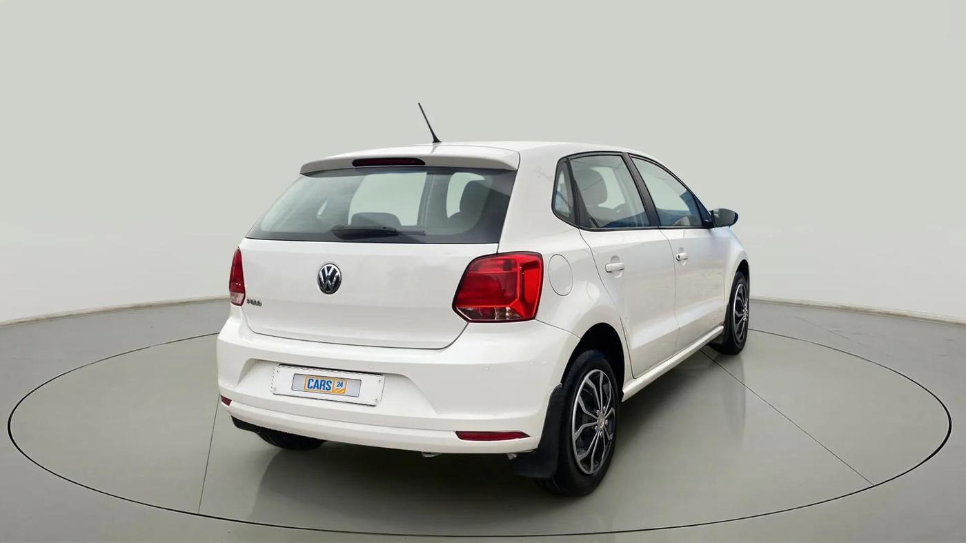 2019 Volkswagen Polo COMFORTLINE 1.0L MPI, Petrol, Manual, 47,098 km, Right Back Diagonal