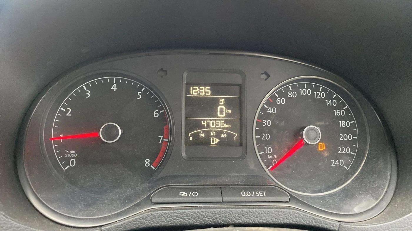 2019 Volkswagen Polo COMFORTLINE 1.0L MPI, Petrol, Manual, 47,098 km, Odometer Image