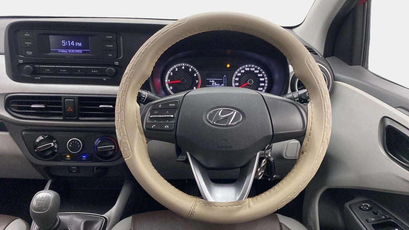 2022 Hyundai GRAND I10 NIOS MAGNA 1.2 KAPPA VTVT, Petrol, Manual, 21,793 km, Steering Wheel Close Up