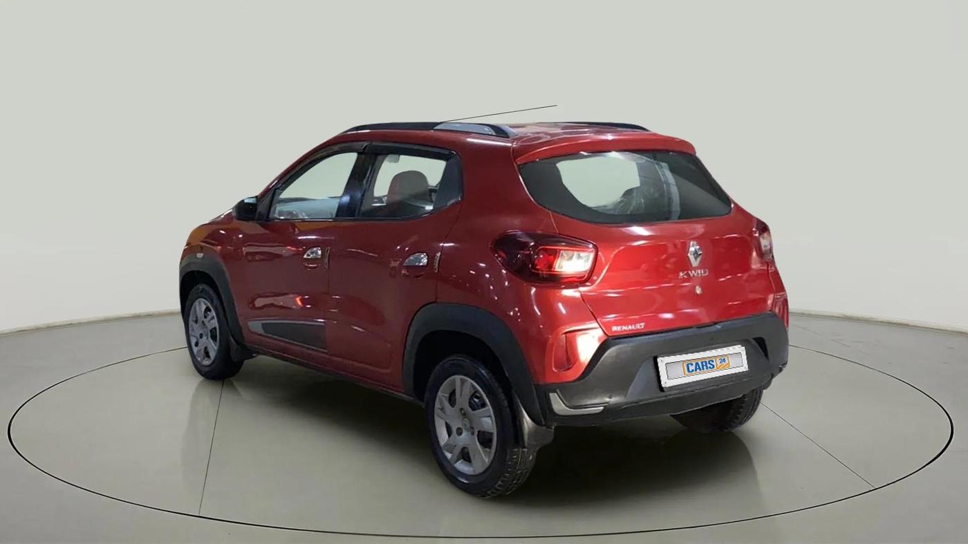 2019 Renault Kwid RXT 1.0 AMT (O), Petrol, Automatic, 62,693 km, Left Back Diagonal