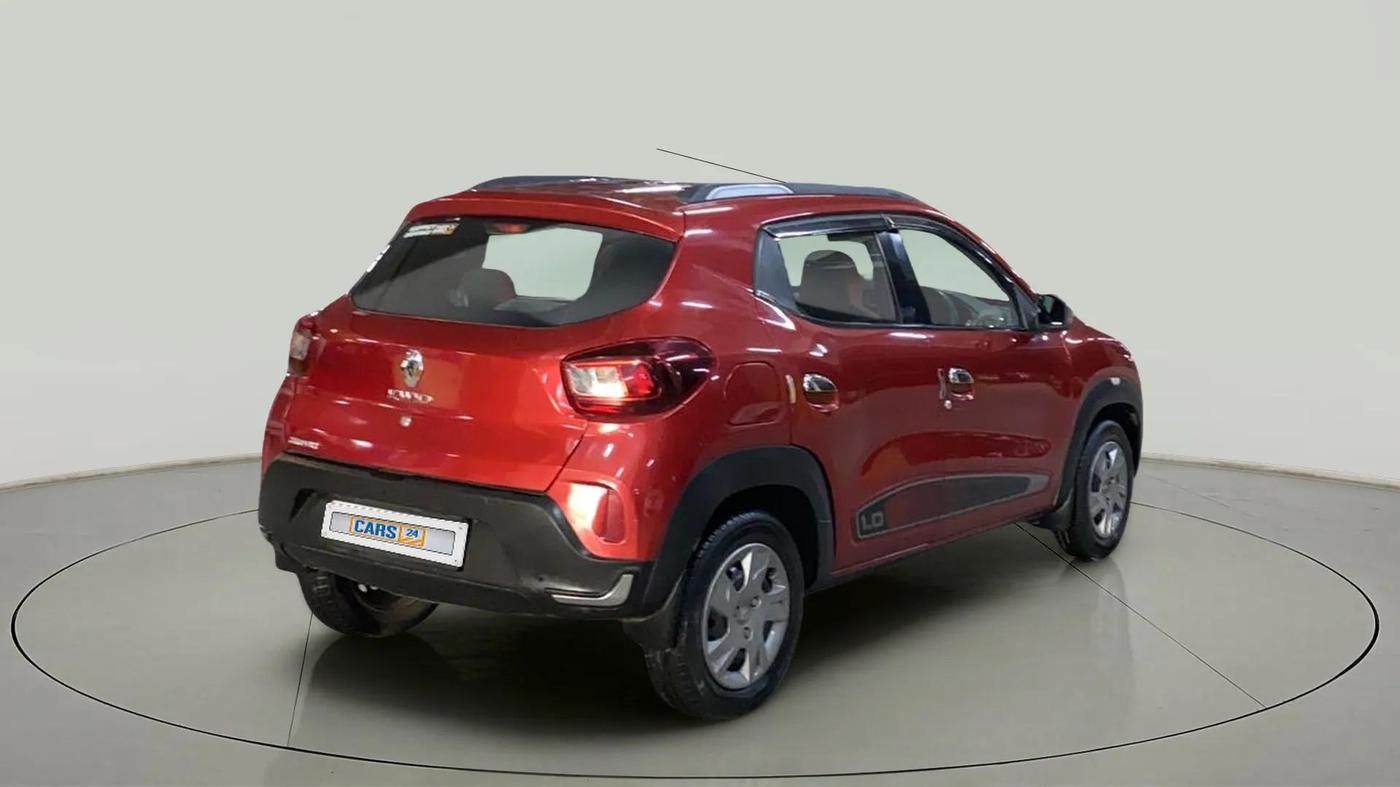 2019 Renault Kwid RXT 1.0 AMT (O), Petrol, Automatic, 62,693 km, Right Back Diagonal