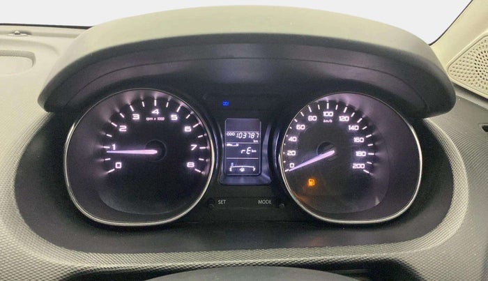 2019 Tata Tiago XZ PLUS PETROL, Petrol, Manual, 1,03,830 km, Odometer Image