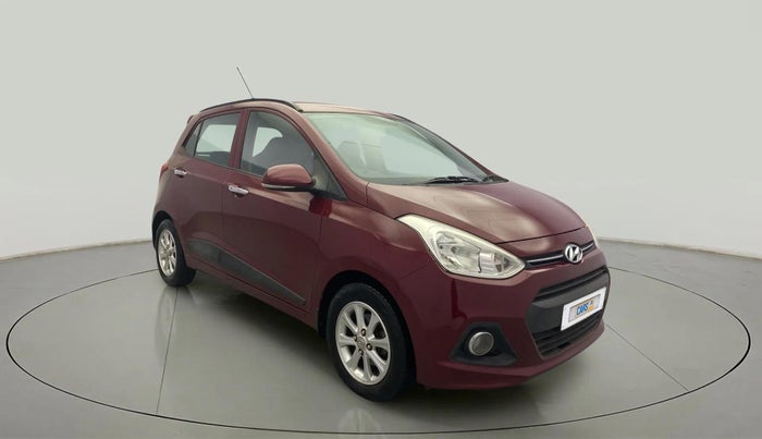 2015 Hyundai Grand i10 ASTA AT 1.2 KAPPA VTVT, Petrol, Automatic, 64,433 km, Right Front Diagonal