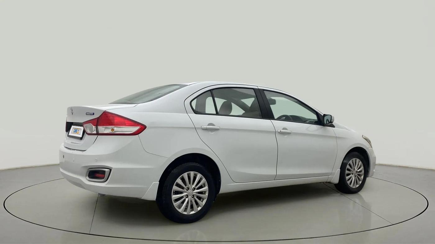 2018 Maruti Ciaz DELTA 1.5 SHVS MT PETROL, Petrol, Manual, 60,346 km, Right Back Diagonal