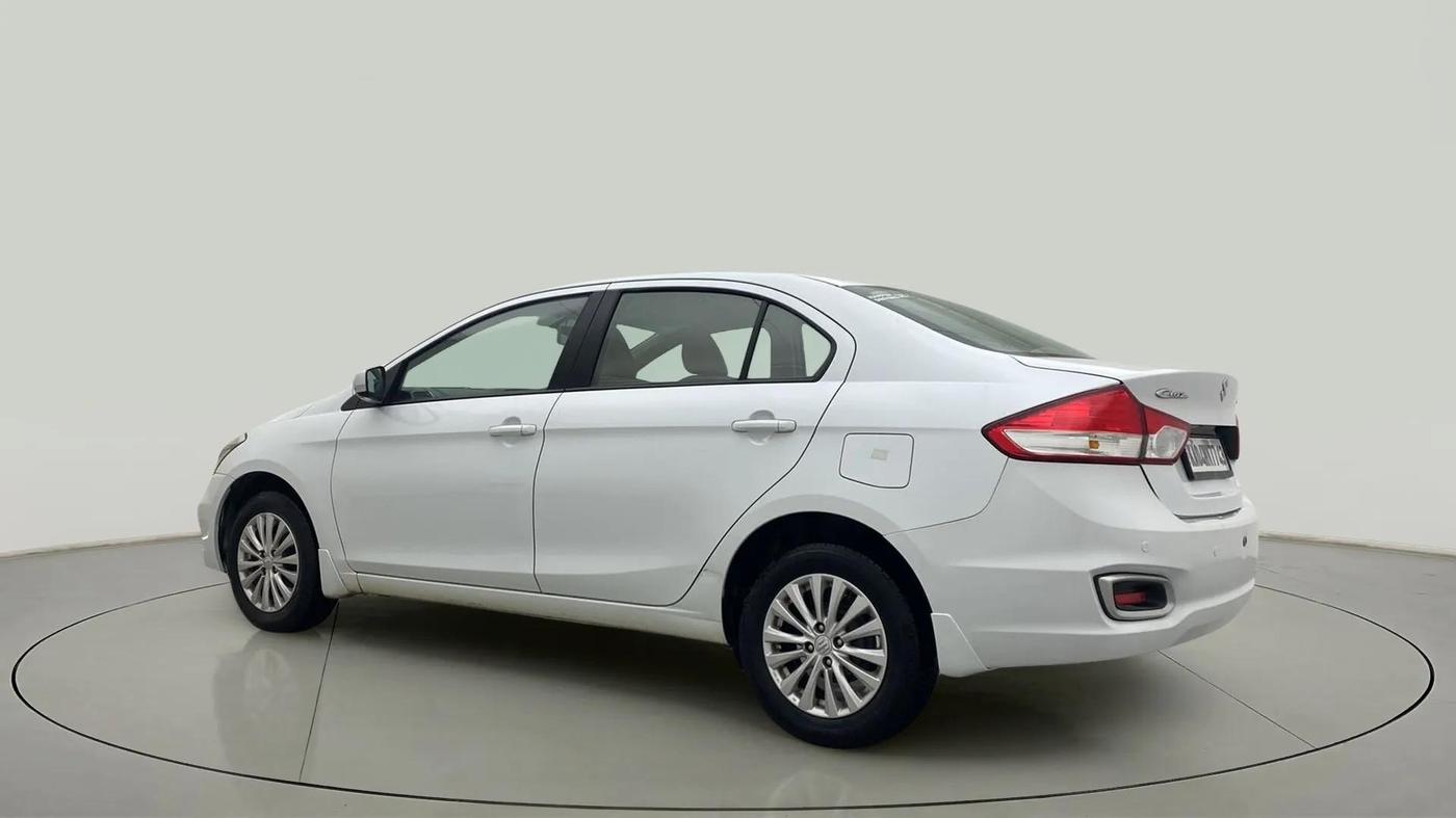 2018 Maruti Ciaz DELTA 1.5 SHVS MT PETROL, Petrol, Manual, 60,346 km, Left Back Diagonal