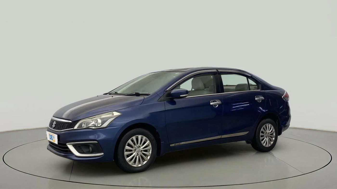 2018 Maruti Ciaz DELTA 1.4 MT PETROL, Petrol, Manual, 78,656 km, Left Front Diagonal