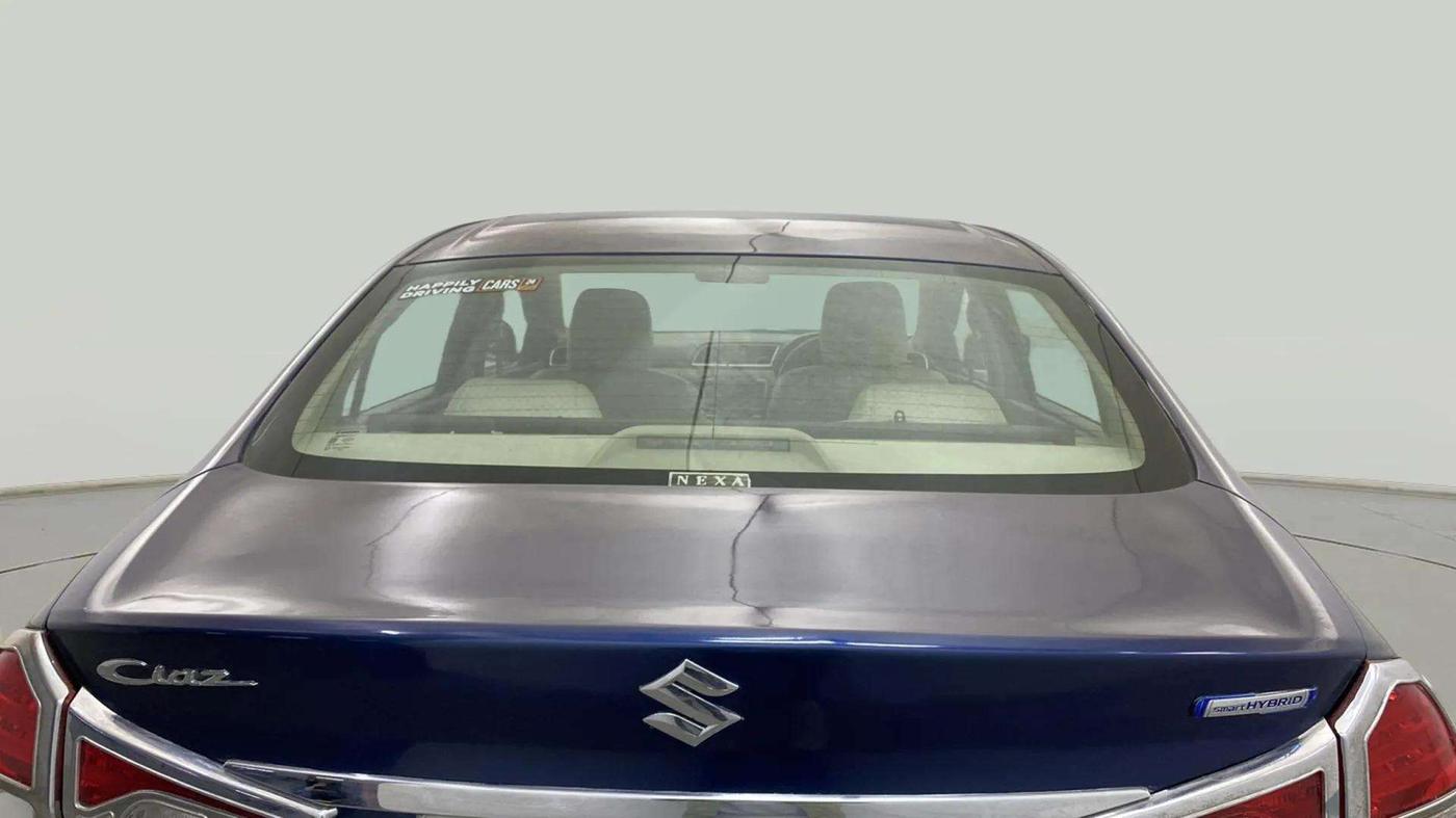 2018 Maruti Ciaz DELTA 1.4 MT PETROL, Petrol, Manual, 78,656 km, Rear Windshield