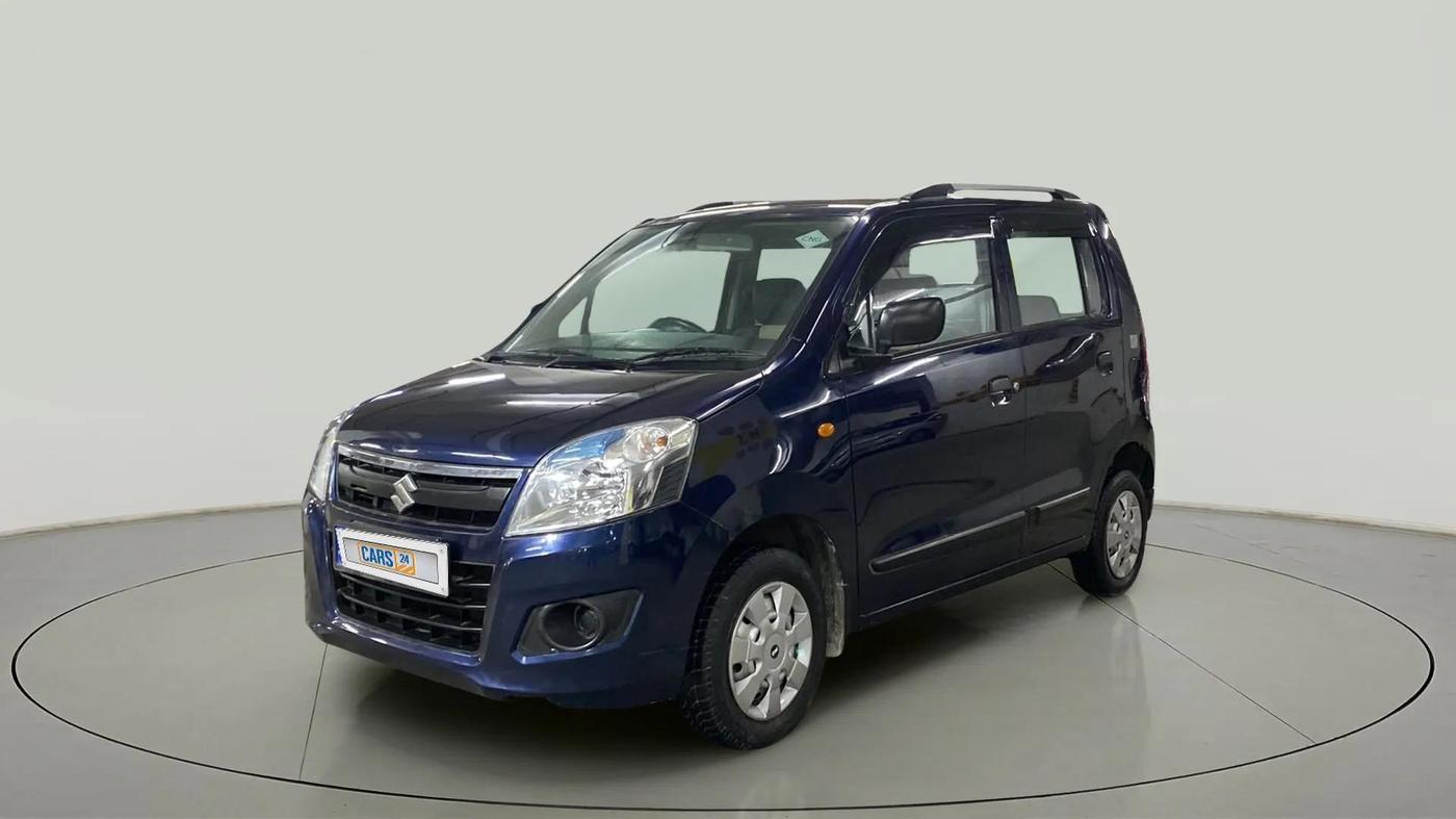 2017 Maruti Wagon R 1.0 LXI CNG, CNG, Manual, 21,192 km, Left Front Diagonal